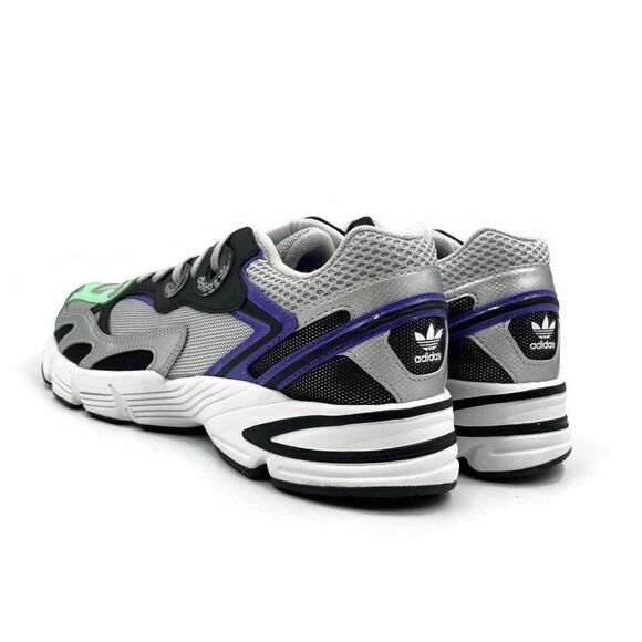 Adidas Astir Women Casual Retro Tennis Shoe Gray Black Running Sneaker - Picture 4 of 9